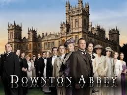 The cast of the popular British television series on PBS, Downton Abbey