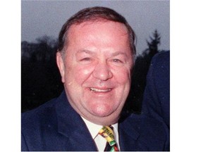 A 1992 photo of Arv Olson, who was considered one of the best golf writers of his time in B.C.