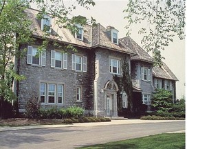 24 Sussex Drive, the home of the Prime Minister.