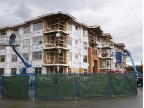 Among other housing measures, the new B.C. budget is expected to include incentives to promote housing construction.