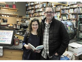 Angela and Ron Hill own Village Books and Coffee House in Steveston. The business has seen double-digit growth in the last four years.