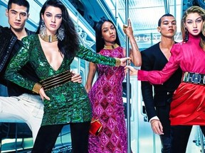 The Balmain for H & M collection launches in select stores, including Vancouver’s Pacific Centre and Metrotown locations on Nov. 5.