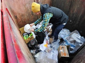 The binners’ boxes, it is hoped, will provide cleaner refundable materials for the binners, who will not have to dig through food scraps or garbage for their cans and bottles.