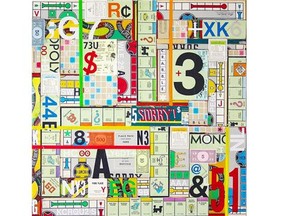 Board games inspire Michael Soltis' latest works.