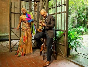 Dee Dee Bridgewater and Irvin Mayfield perform at the Chan Centre on Feb. 27.
