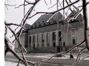 The Supreme Court of Canada building in Ottawa.