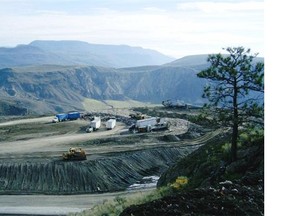 The Cache Creek landfill.