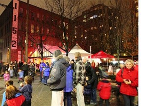 CandyTown festival celebrates the holiday season in Yaletown.