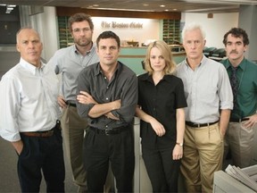 The cast of the Oscar-nominated movie Spotlight.