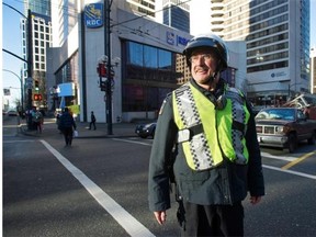 Christopher Richardson, when not directing traffic on the streets of Vancouver as the city’s longest-serving traffic policeman, is a trustee with the Vancouver School Board.