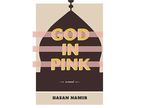 Cover art for the new book God in Pink by Hasan Namir.
