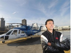 Danny Sitnam, president and CEO of Helijet, has built up his passenger helicopter service to include charter flights and air ambulance services.