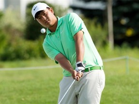 Eugene Wong, 25, of North Vancouver enjoyed a successful season on the PGA Tour China circuit and finished fifth on the money list.