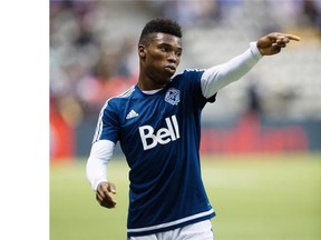 Fullback Sam Adekugbe started seven times for the Vancouver Whitecaps last season and has played 14 games for them over three seasons.