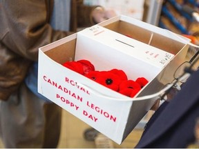 The funds raised through the sale of poppies are used by legions to help veterans and their dependents with medical expenses, shelter, food, prescriptions and other needs that are often unmet for ex-service men and woman living on small pensions.