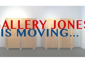Gallery Jones reopens Saturday on the east side.