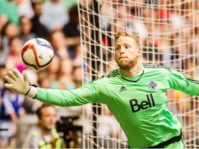 Goaltender David Ousted spent some time in the Vancouver Whitecaps’ video room this week studying the tendencies of Portland’s players. He hopes to lead his MLS squad to victory on Sunday at BC Place Stadium.