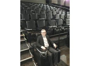 Jason de Courcy, the vice-president of operations for Cineplex Entertainment in Western Canada, was in Vancouver earlier this month to tour the new Cineplex Cinemas Marine Gateway and VIP — a new 11-auditorium, 56,588-square-foot movie theatre. It's scheduled to open on March 4.
