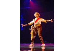 Gordon White as the King in the Cirque du Soleil production KOOZA. Handout: Franco