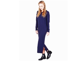 It can be hard to think of a sweaterdress as an elegant daytime option, but this long and lean style by Minimum is out to prove that it's possible. Paired with ankle boots or pumps, it's set to become your new day-to-night go-to. 
 Moule, moulestores.com, $110
