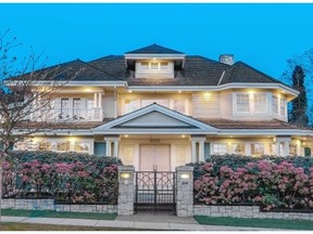 The home at 4038 Cypress St. in Vancouver’s First Shaughnessy District has seven bedrooms, all with ensuites.