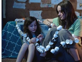 Jacob Tremblay, left, and Brie Larson in Room. Both actors elevate the material with methods large and small. George Kraychyk/A24 Films