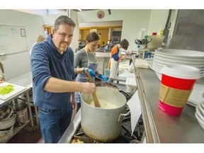 Jamie Cornish at Pathways Clubhouse in Richmond,. Cornish, 38, has been coming to Pathways ever since he was released from Riverview Hospital as a young man with schizoprenia. He now works in the kitchen of Richmond’s Cactus Club three days a week and has been accepted into VCC’s Asian culinary arts program in 2016.