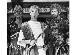 John Cleese, left, Michael Palin and Graham Chapman in Life of Brian.