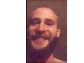 Jordan Devente has become a reluctant viral video star after being awakened during the middle of the night on Oct. 16 when a drunken stranger crawled into bed with him.