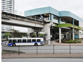 King George SkyTrain station in Surrey.