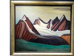 Lawren Harris’s Mountain and Glacier fetched $4.6 million, including an 18 per cent commission, at the Heffel auction in Toronto Thursday.