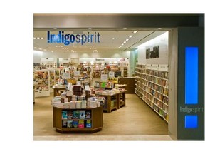 Indigo celebrates the opening of its new flagship store on Robson Street this weekend. Pictured is an Indigo spirit store.