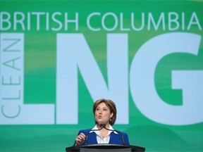 In linking the Opposition to ‘the forces of no,’ Premier Christy Clark underscored how their stance was at odds with the views of federal scientists that the Lelu Island LNG site posed only a low and manageable risk to the environment.