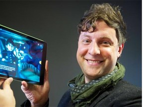 Luke Minaker, the story master for The Incredible Tales of Weirdwood Manor, an interactive iPad story series for kids.