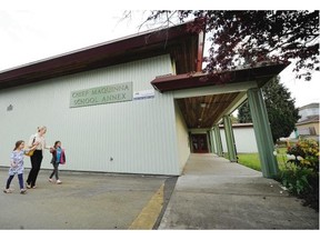 Maquinna annex was at about 33 per cent capacity during the last school year. It has since closed because the remaining parents chose to enrol their kids at the main school.