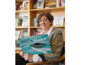 Margaret Reynolds, Executive Director of the Association of Book Publishers of BC, poses for a photo in her office in Vancouver, BC, November, 18, 2015.