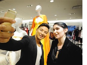 The celebrated New York-based designer Prabal Gurung visited the Vancouver Nordstrom store recently. His fashion line is eco-friendly and ethically produced.