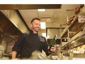 MasterChef Canada season two winner David Jorge in the kitchen of his new Langley restaurant, S+L Kitchen & Bar.