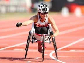 Michelle Stilwell, B.C.’s social development minister, has won four Paralympic gold medals and holds two world records. She hopes to compete again in Rio de Janeiro later this year.