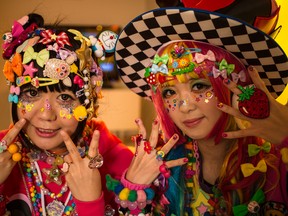 Atsumi and Candy in Harajuku fashion decora