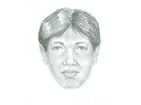 Surrey RCMP have released this sketch of an attempted home invasion suspect on Friday, Nov. 6.