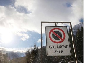 One man has died and a second snowmobiler is in the hospital following an avalanche near Golden, B.C. on Saturday.