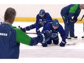 Canucks captain Henrik Sedin talks about the team’s losses this season, coach Willie Desjardins and the team’s new players. The Canucks are getting ready to face the Anaheim Ducks.