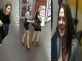 Police are asking the public for help after an attack by two young women sent one bystander to the hospital.