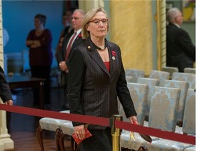 Minister of Indigenous and Northern Affairs Carolyn Bennett as the Liberal government is sworn in at Rideau Hall last week.