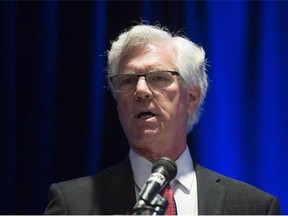 Natural Resources Minister Jim Carr addresses the Assembly of First Nations in Vancouver, B.C., Wednesday, Feb. 10, 2016. THE CANADIAN PRESS/Jonathan Hayward