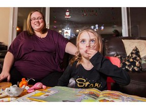 Ella Turkington, 5, has intractable epilepsy and autism. Her parents Kim and Rob Turkington administers cannabidiol (CBD) oil in conjunction with her pharmaceuticals - as more families are experimenting with pediatric cannabis - to treat her epilepsy.