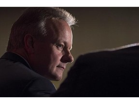 Bank of Canada governor Stephen Poloz says the central bank would consider pushing its interest rate below zero if the country ever suffered another major economic shock. But Poloz stresses the bank isn't planning to do that anytime soon.
