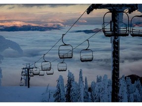 Red Mountain in Rossland, B.C.