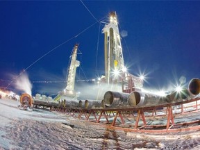 As of mid November, drillers had punched 462 natural gas wells in the ground in B.C., down 32 per cent from the end of November a year ago, according to the B.C. Oil & Gas Commission.